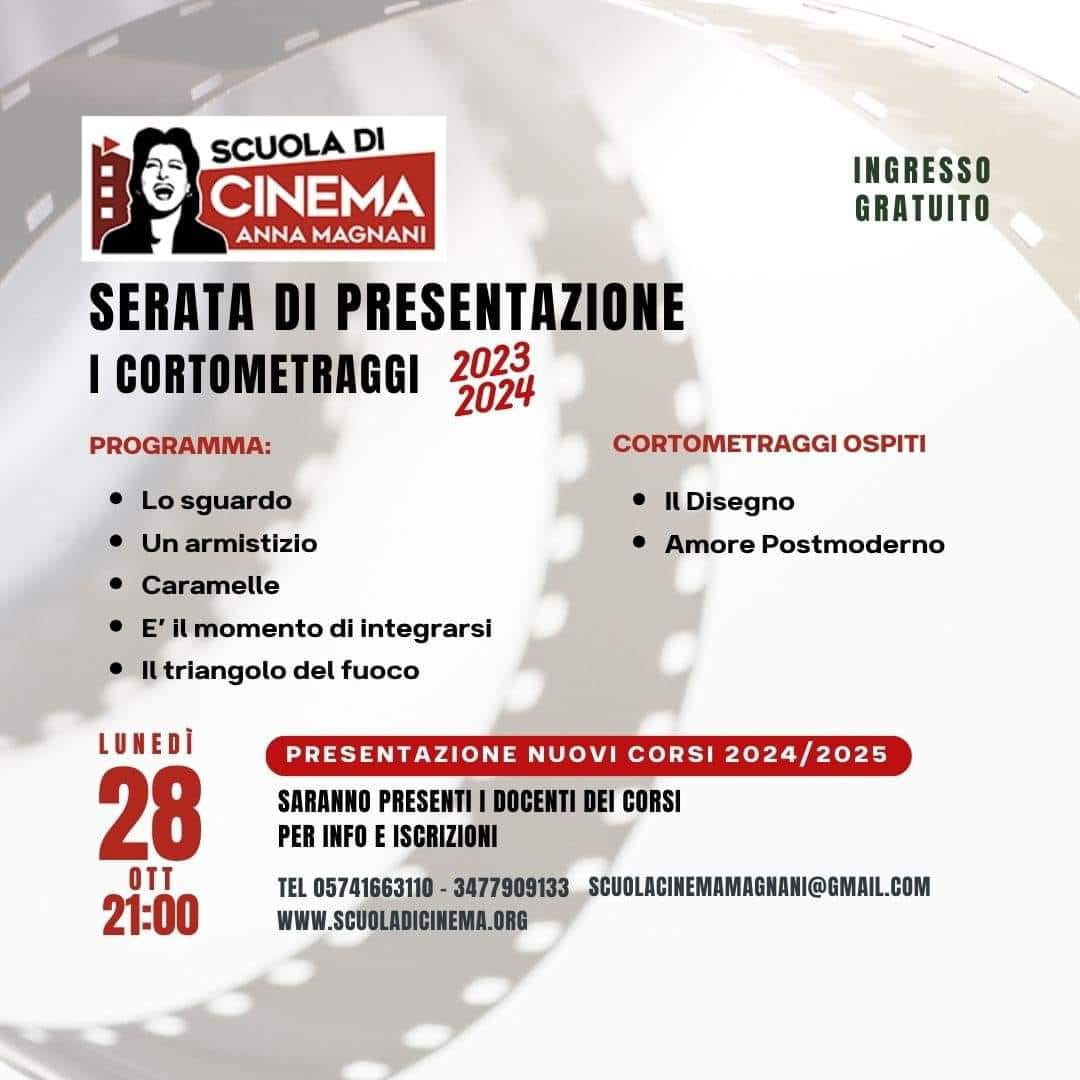 SERATA SCUOLA DI CINEMA ANNA MAGNANI